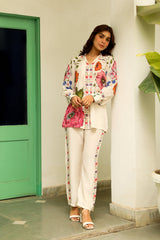 Bloom Print Women's Shirt Set