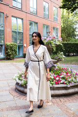 Cream Meadow Cutwork Dress