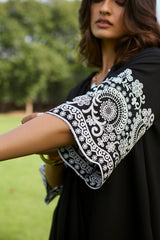 Black Broderie Dress