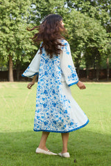 Capri Blue Midi Dress