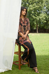 Black Ember Printed Set