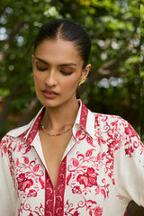 Capri Raspberry Red Dress