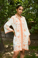 Capri Pastel Peach Dress