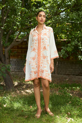 Capri Pastel Peach Dress