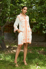 Capri Pastel Peach Dress