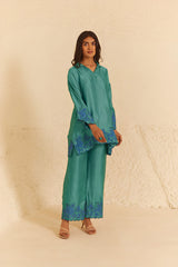 Ocean Blue Women's Co-ord Set Online