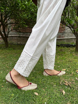 Milky White Delight Salwar