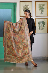 His and her shawl pair arranged for couple's wedding gift