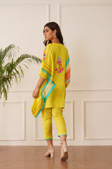 Green Haven Kaftan Set Online for women-inching india