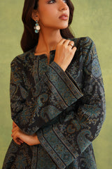 Midnight Blue Kaani Set- Inching India
