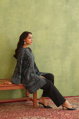 Midnight Blue Kaani Set- Inching India