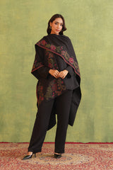 Woven Rose Cape- Inching India