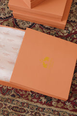 Cream Peach Jama Shawl for Women