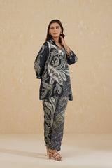 Geometric Paisley Print Co-ord Set