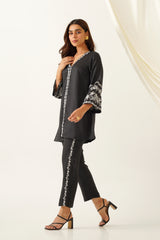 Black White Elegance womens Suit Set