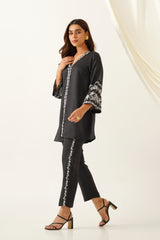 Black White Elegance Suit Set