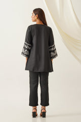 Black White Elegance womens Suit Set