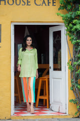 Vibrant Summer Striped Set