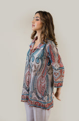 Paisley Printed Co-ord Set