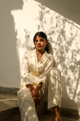 FLOWY CREAM CO-ORD SET