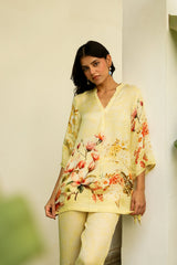 Blush Lime Print Co-ord Set