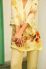 Blush Lime Print Co-ord Set