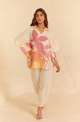 Abstract Kaftan Set