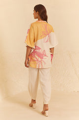 Abstract Kaftan Set