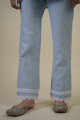 POWDER BLUE EMBROIDERED CO-ORD SET