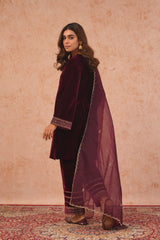 Regal Wine Velvet Suit