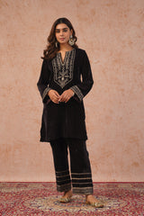 Regal Brown Velvet Suit