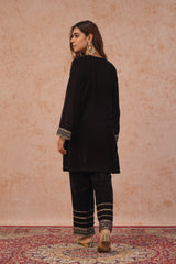 Regal Brown Velvet Suit