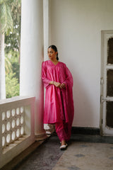 Utsav Pink Embroidered Suit