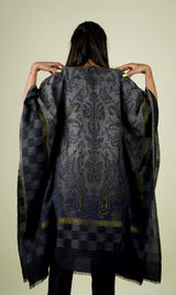 Woollen 0mbre Kaftan