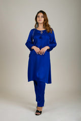Royal Blue Kurta Set