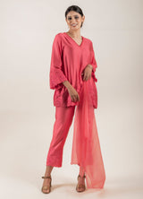 PUNCH PINK CO-ORD SET