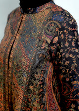 BLACK PAISLEY KAANI CAPE