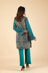 Teal Blue Kaani Set