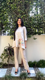 HAND PAINTED CO-ORD SET