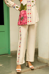 Bloom Print Women's Shirt Set