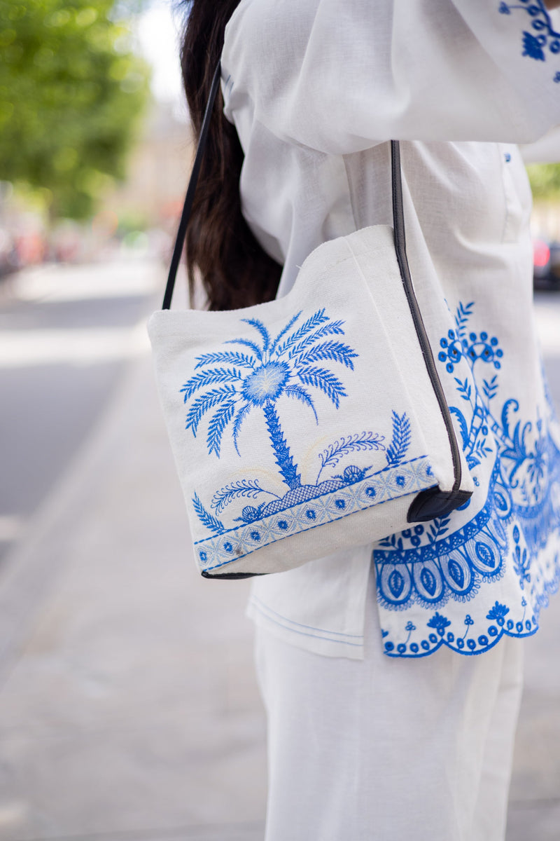 Azure Broderie White Set