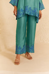 Ocean Blue Women's  Co-ord Set Online