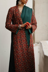 Parv Hand Embroidered Long Jacket