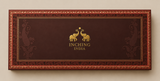 Wine shimmer stole gift packaging – multi paisley box with magnetic lid