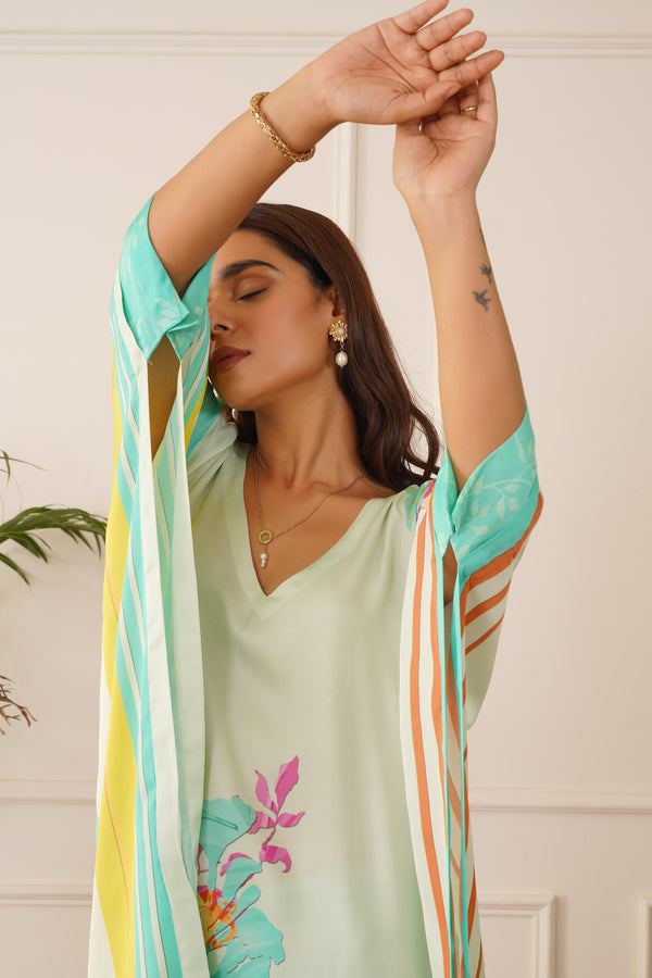 Blue Haven Kaftan Set