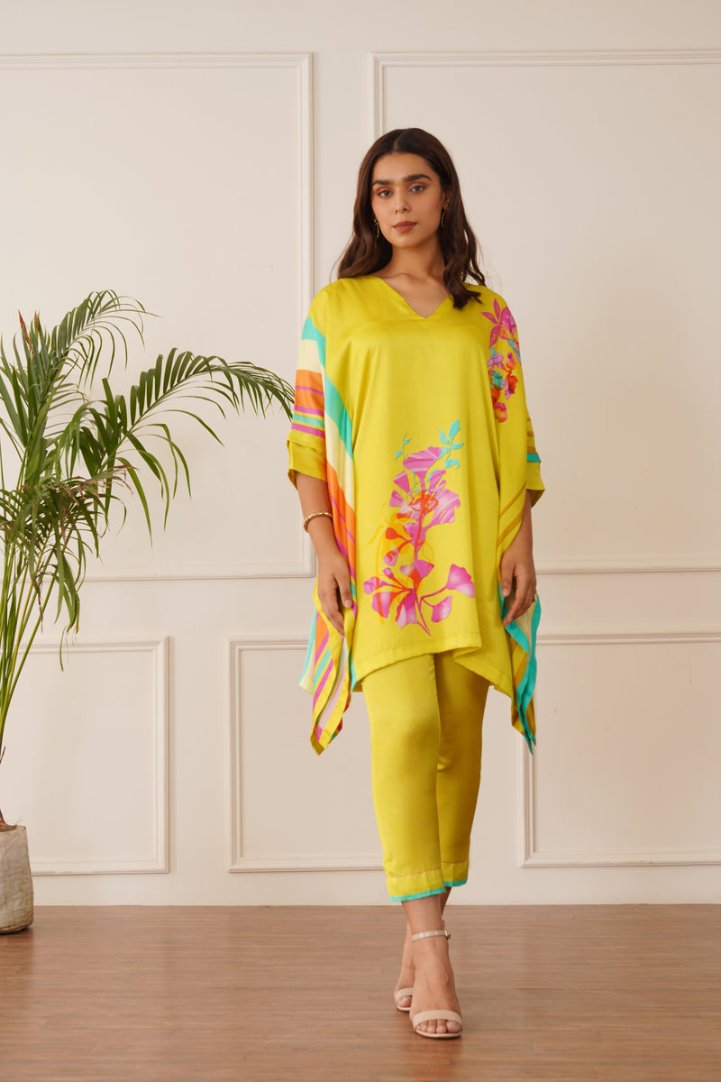 Green Haven Kaftan Set