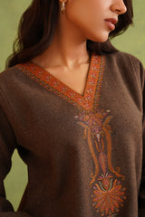 Safar Merino Wool Embroidered Firan Set