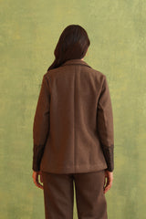 Merino Wool Embroidered Coat