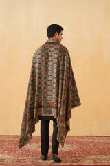 Abstract Woven Shawl for Men- Inchingindia