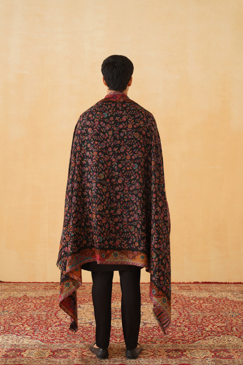 Floral Fusion Shawl for Men